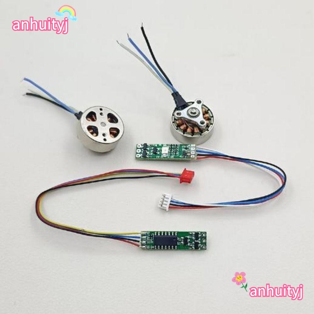 ANHUITYJ 1/2 ชิ้นชิ้นส่วนมอเตอร์ไร้แปรง, 2750KV L900 2 ช่อง 1503 โดรนมอเตอร์ไร้แปรง, 10 รูปแบบโลหะ E