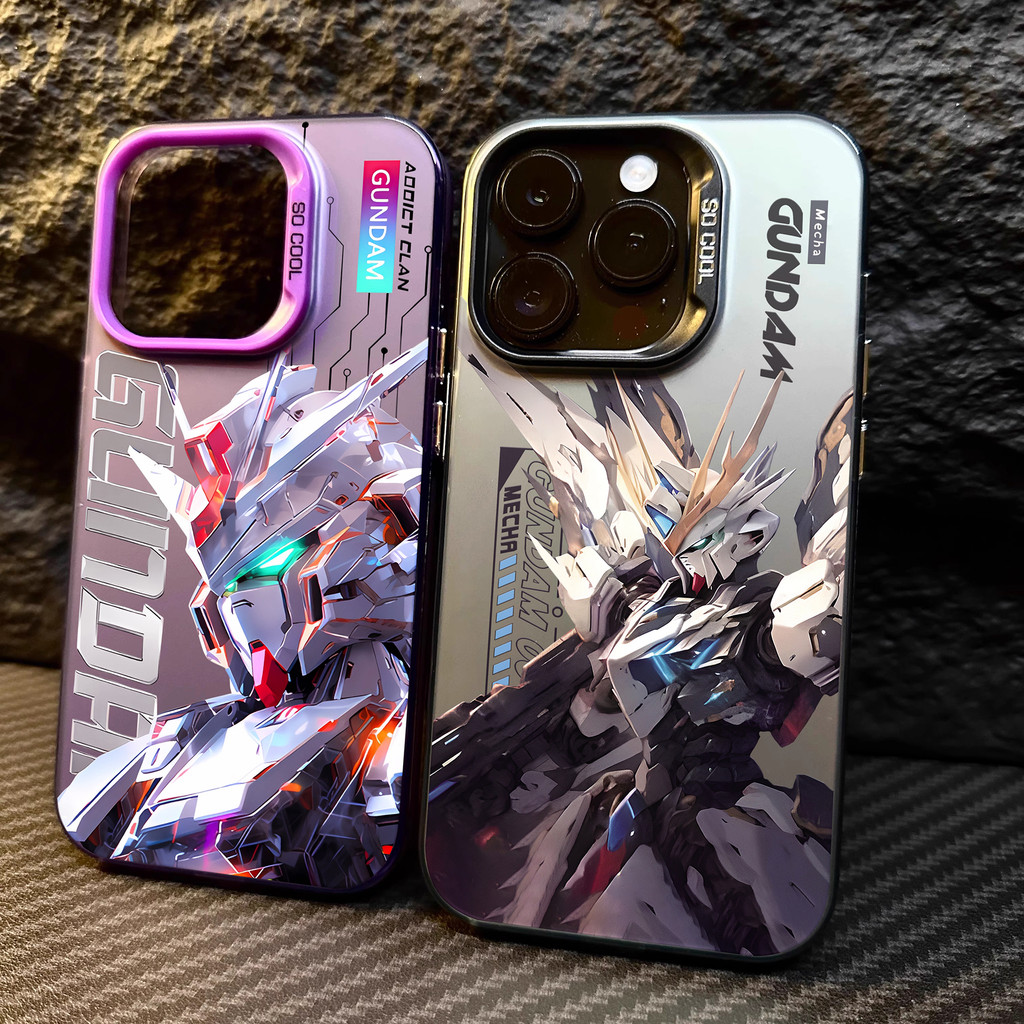 MGSD ฟรี Gundam iPhone15Promax เคสโทรศัพท์ 14 Apple 13/12/11 Creative 16Pro สไตล์ใหม่ XR Niche Non-C