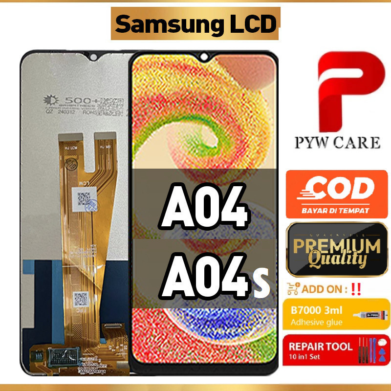 หน้าจอ LCD ที่รองรับสําหรับหน้าจอ LCD Samsung A04 / Samsung A04s