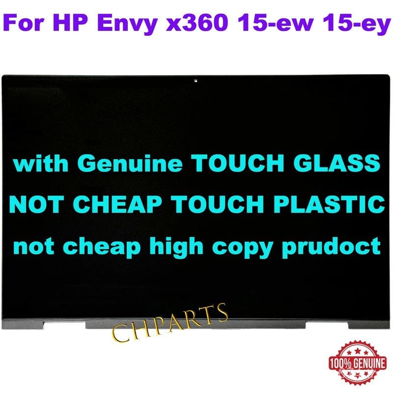 สําหรับ HP Envy x360 15-ew 15-ey TPN-W147 TPN-C158 2-in-1 LCD Touch Screen Replacement Assembly N103