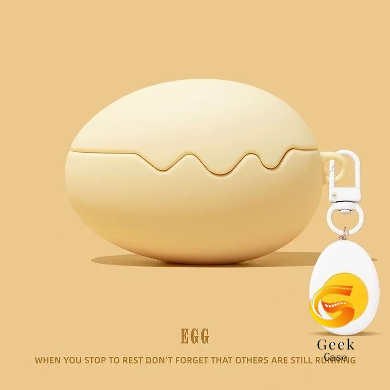 Geek สําหรับ HOCO EW84 EW74 เคสหูฟังบุคลิกภาพเปลือกไข่จําลอง