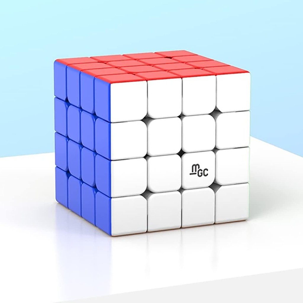YJ MGC 4x4 Magnetic Stickerless Speed Cube YongJun MGC 4x4x4 M Magic Cube ปริศนา 0N76