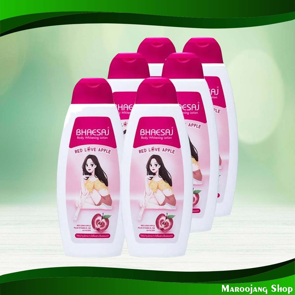 บอดี้ โลชั่น ไวท์เทนนิ่ง สูตรเพิ่ม Vitamin E เภสัช 150 มล (6ขวด) Body Lotion Whitening Formula With 