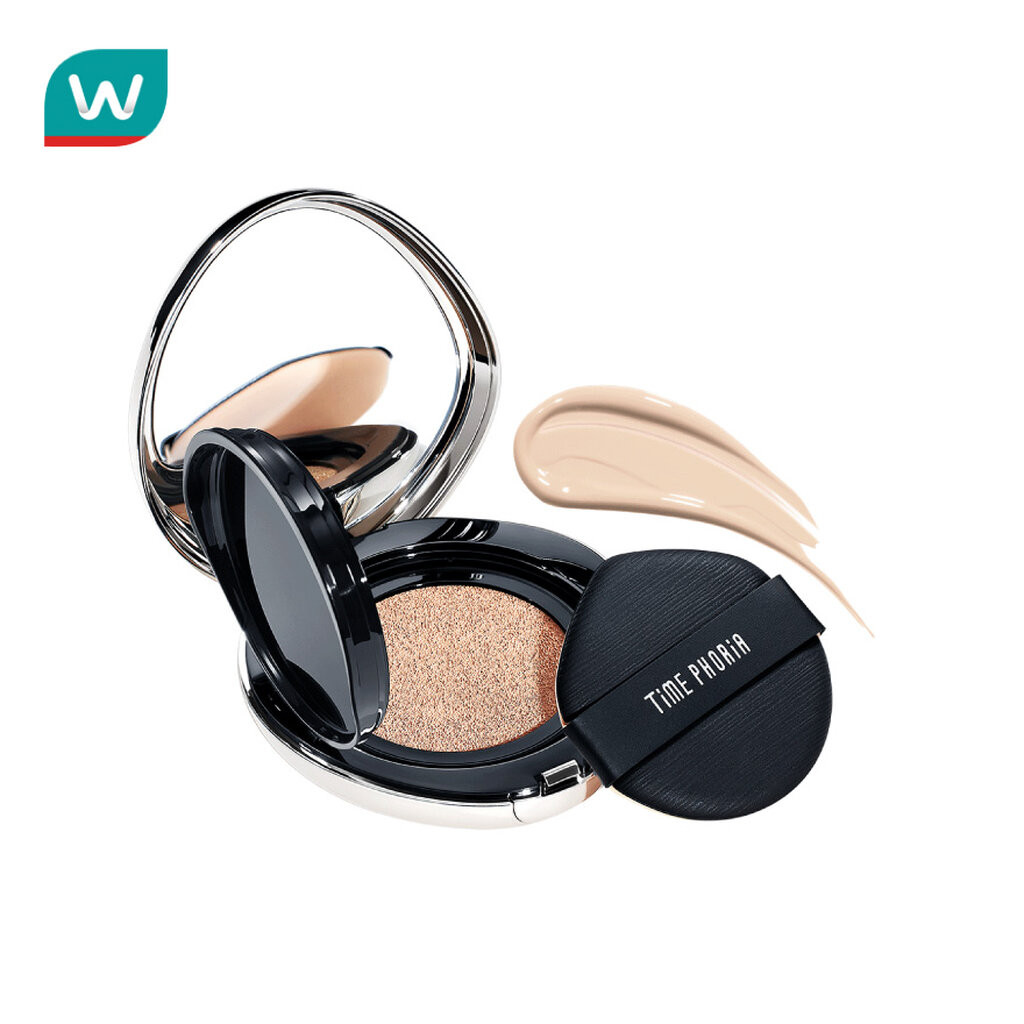 Time Phoria ไทม์ฟอเรีย ไทม์เลส ลูมิน่า แมท เพอร์เฟคชั่น คุชชั่น 11ก. 00N บลองก์