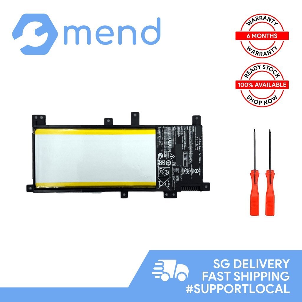 แบตเตอรี่ Asus A455 X455 แบตเตอรี่ รุ่น C21N1401