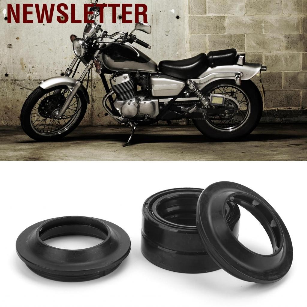 Newsletter 4PCS Front Fork Damper Dust Oil Seals พอดีสำหรับ CMX250 KZ400 CA250 GN250 TTR250 มอเตอร์ไ