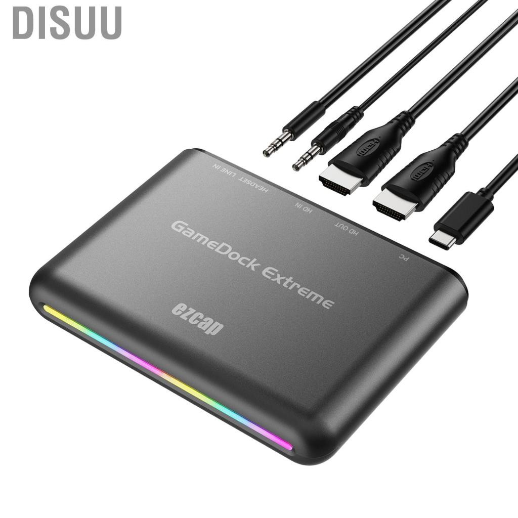 Disuu EZCAP360B Gamedock Extreme HD Capture Card HDR & VRR รองรับ RGB สีจริง