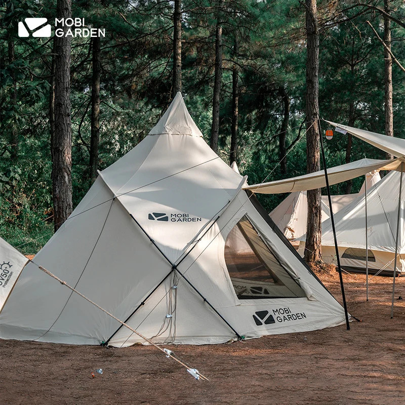 [NEW] เต็นท์ตั้งแคมป์ด้านหน้า Hall หนา Pu 2000 Mm พื้นที่กว้างขวาง แท่งอลูมิเนียม ร่มเงาสำหรับครอบคร