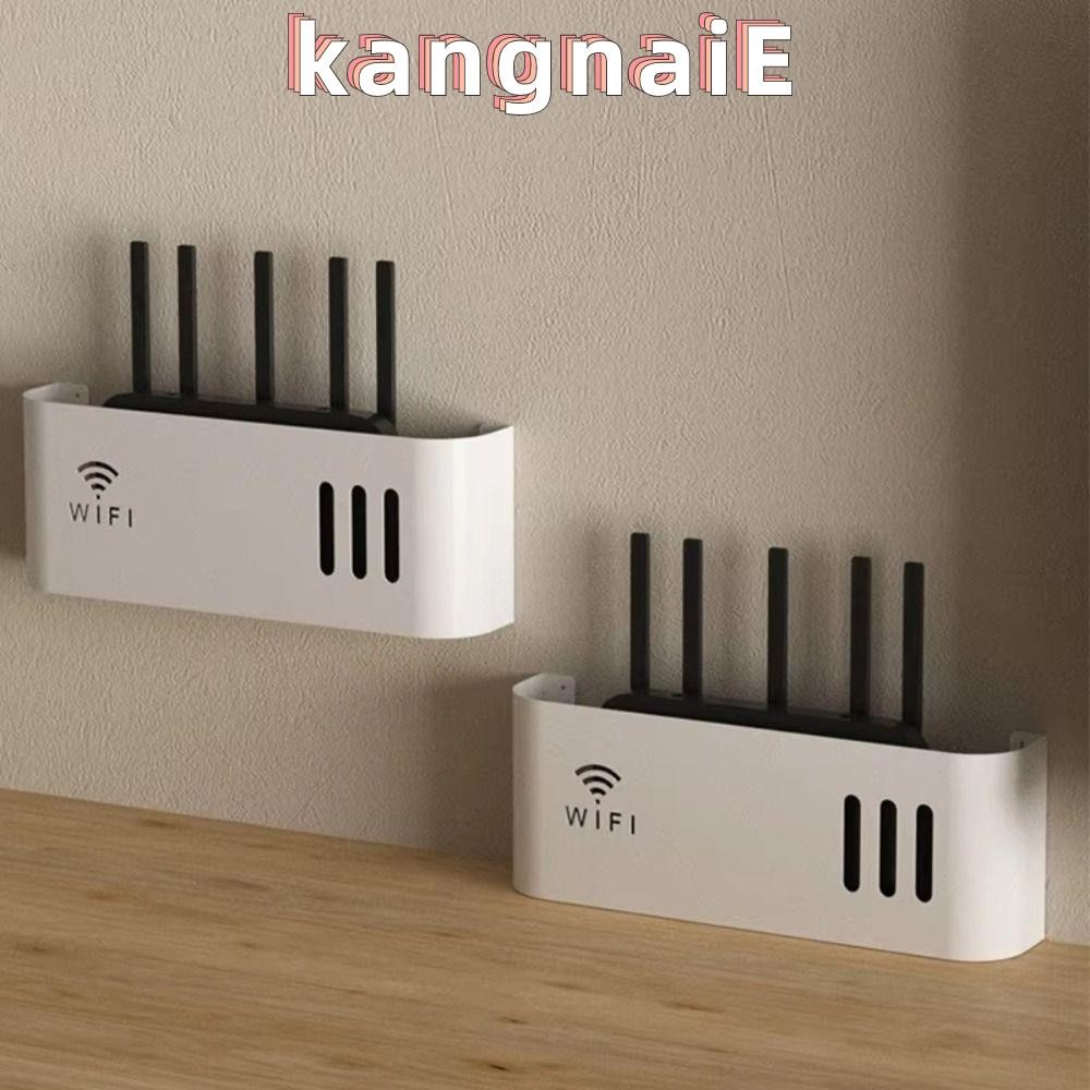 ชั้นวางเราเตอร์ สามารถ, ชั้นวางเราเตอร์ อินเตอร์เน็ตไร้สาย ประหยัดพื้นที่พลาสติก, กล่องเก็บเราเตอร์ติดผนังแบบไม่มีหมัดสําหรับรางปลั๊กไฟ & ตกแ