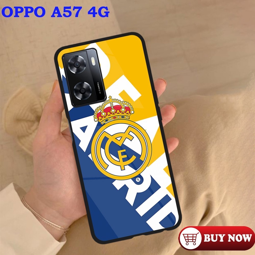 [FB03] SOFTCASE HARDCASE GLOSSY SHINY OPPO A57 2020 - A77S PREMIUM QUALITY FOOTBALL MOTIF