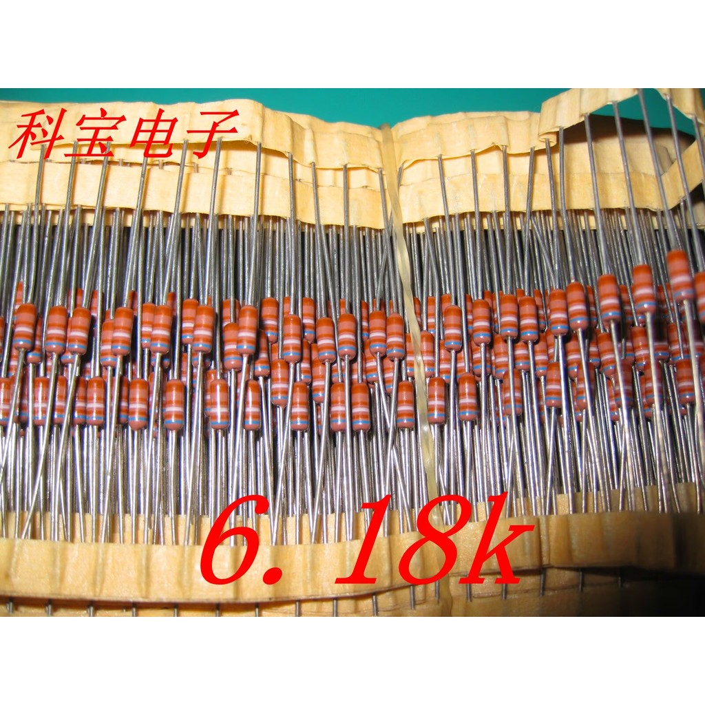 1/4W (0.25 W6.18 K Generation 6.2k American Precision Resistor [DALE] VISHAY Fever Friends Touch Mac