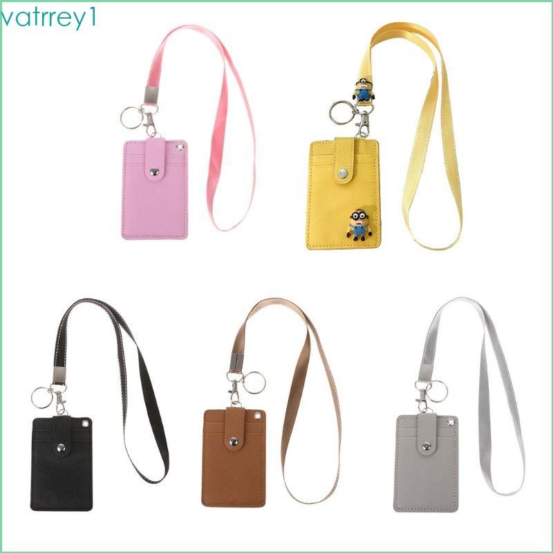 VAT1 กระเป๋าห้อยบัตรประจำตัวพวงกุญแจ พร้อมสายคล้องคอ Layards
