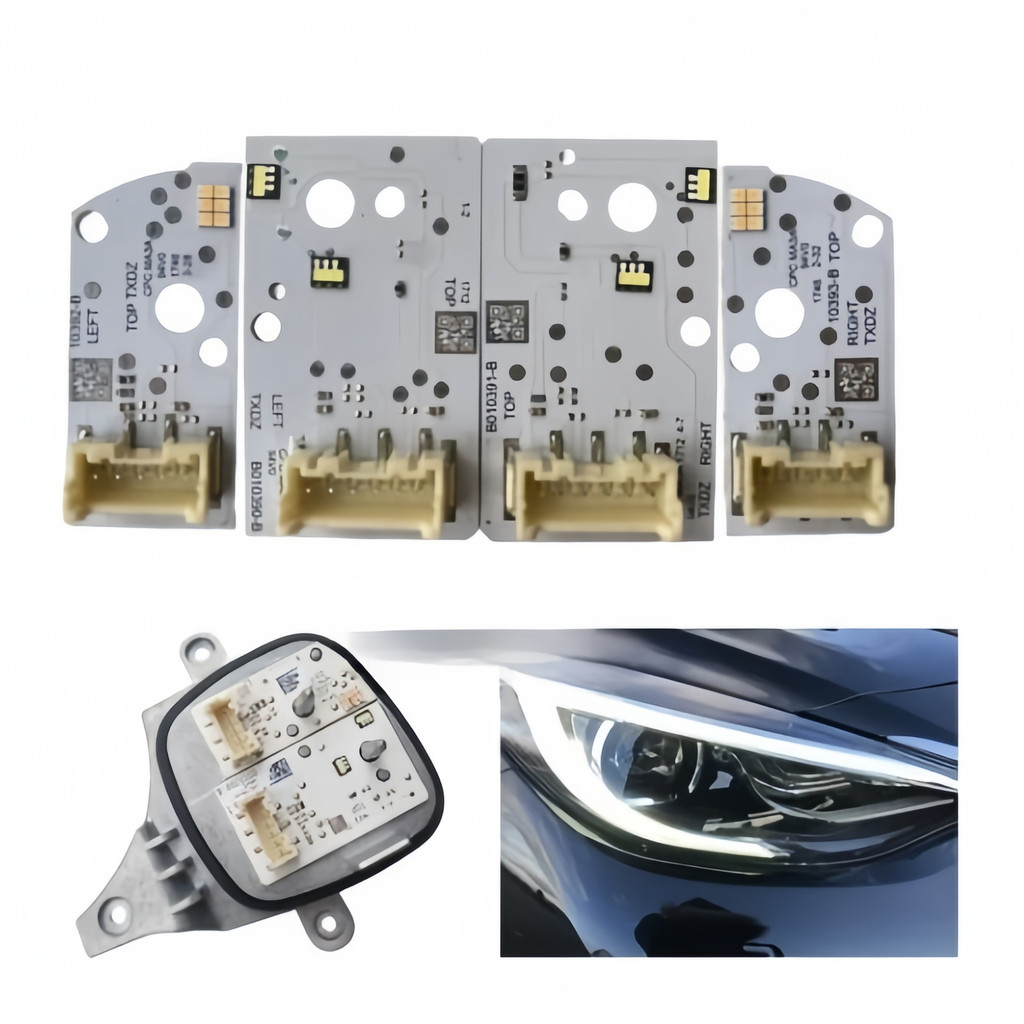 เหมาะสําหรับ 2017-2019 Infiniti QX30 Q30 ฮาโลเจน LED ไฟหน้าไฟวิ่งกลางวัน DRL Board