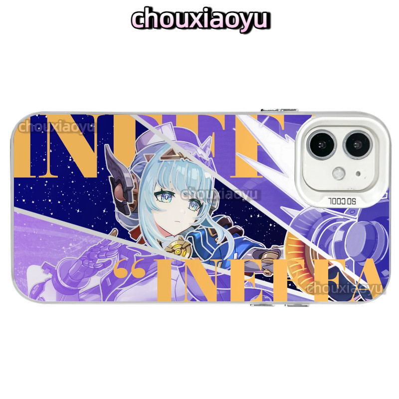 เหมาะสําหรับ OPPO Reno 14 14Pro 13 13Pro 10Pro + ProPlus เคสโทรศัพท์ Genshin Impact‌ Ineffa อะนิเมะ 