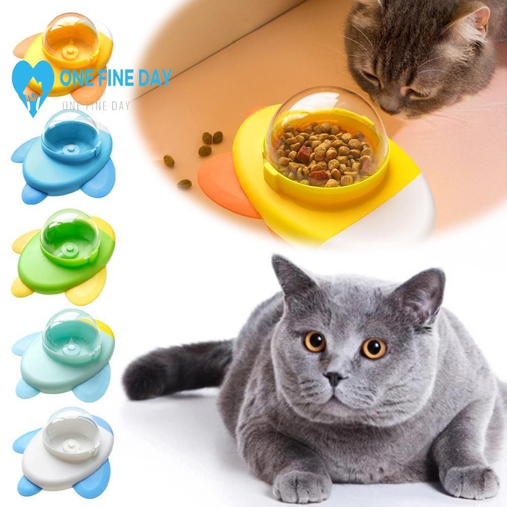 สัตว์เลี้ยง Frisbee สุนัข Feed ของเล่นสัตว์เลี้ยง Tumbler รั่วอาหาร Ball สัตว์เลี้ยงการฝึกอบรม Cat F