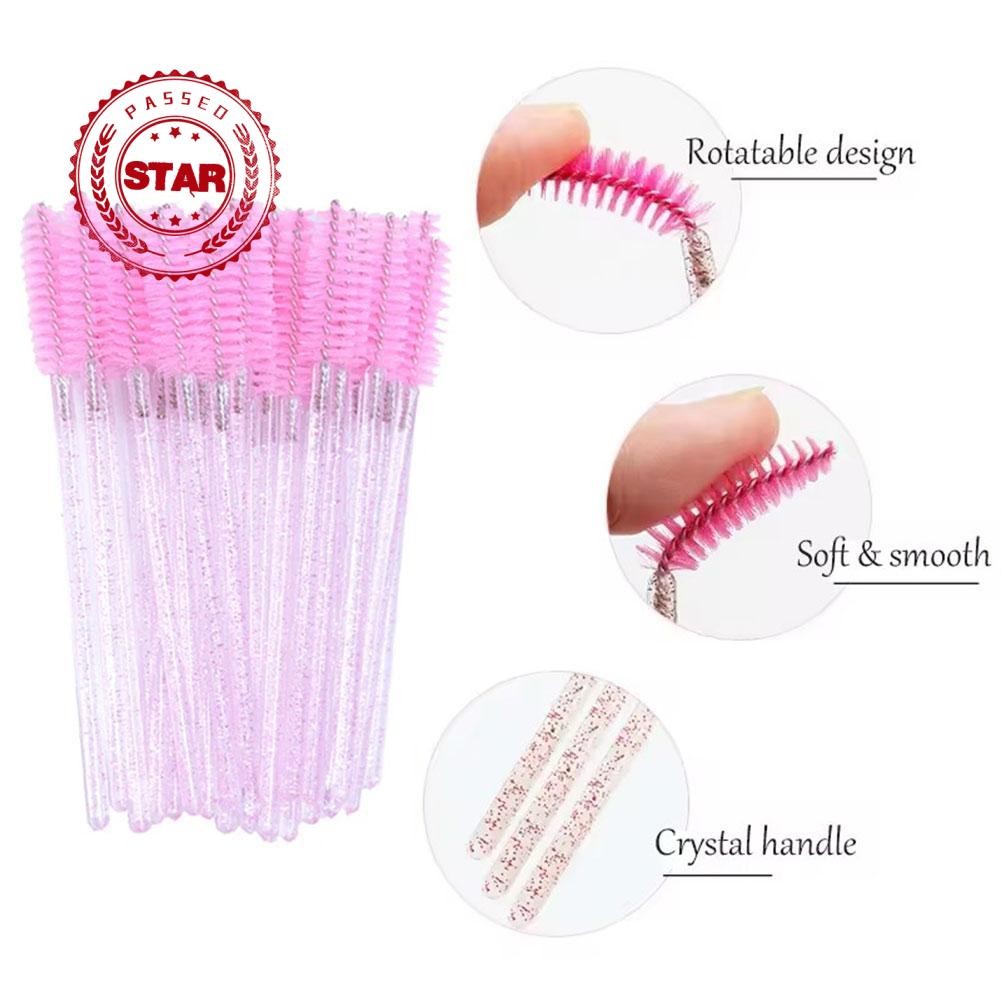 ขนตาสีแปรง Handle Lash แปรง Eyebrow Wands มาสคาร่าขนตา F7c5