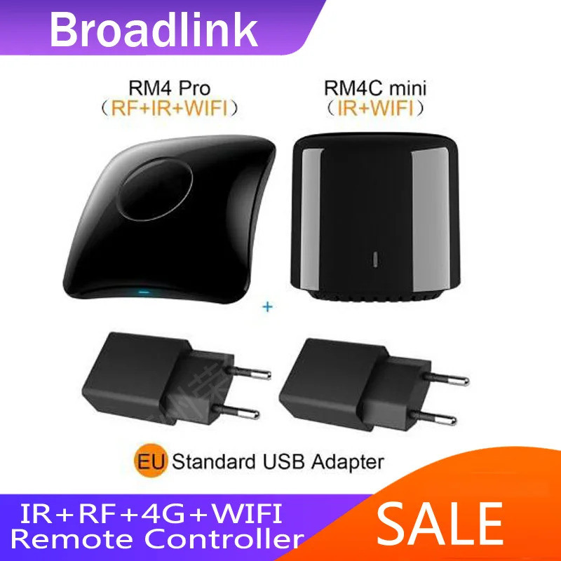Broadlink RM4 Pro Bestcon RM4C Mini Universele IR Rf ขาตั้งเข้ากันได้กับ Alexa Google Assistent สําห