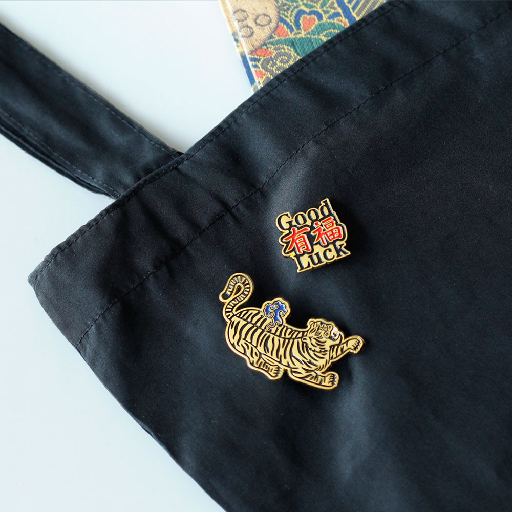 เข็มกลัดน่ารัก.UPICK.Raptor.Ruihe สำหรับประดับกระเป๋าและเสื้อผ้า