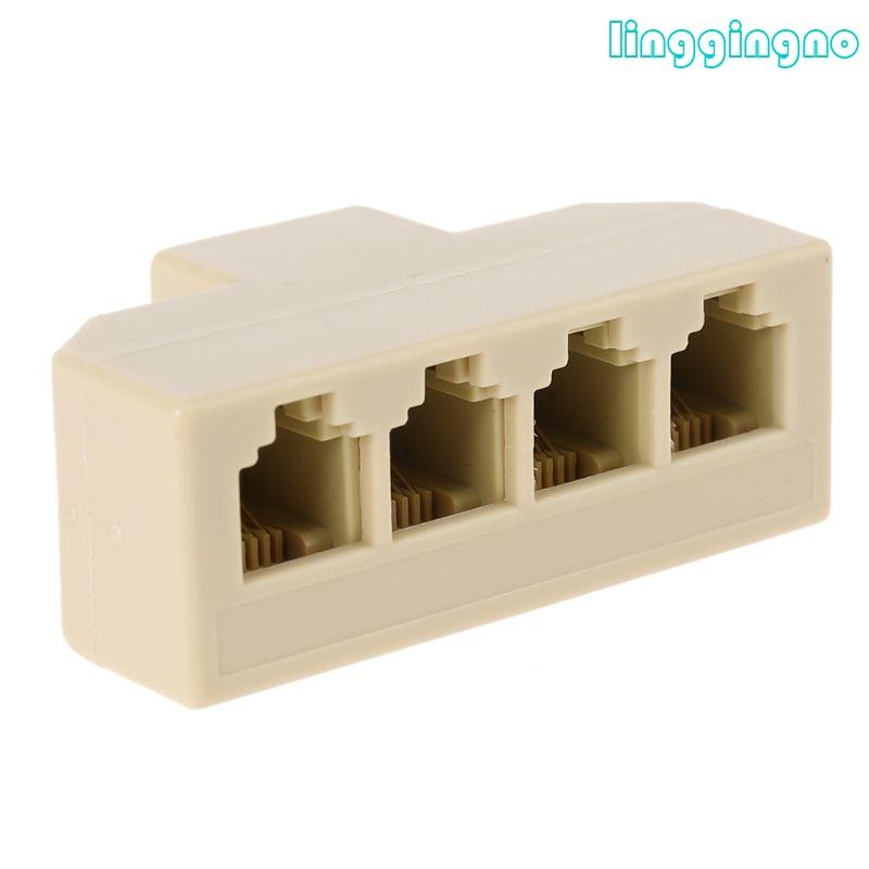 RR สายโทรศัพท์ Splitter แจ็คโทรศัพท์ Splitter RJ11 โทรศัพท์แยกสายโทรศัพท์ Splitter RJ11 6P4C สําหรับ