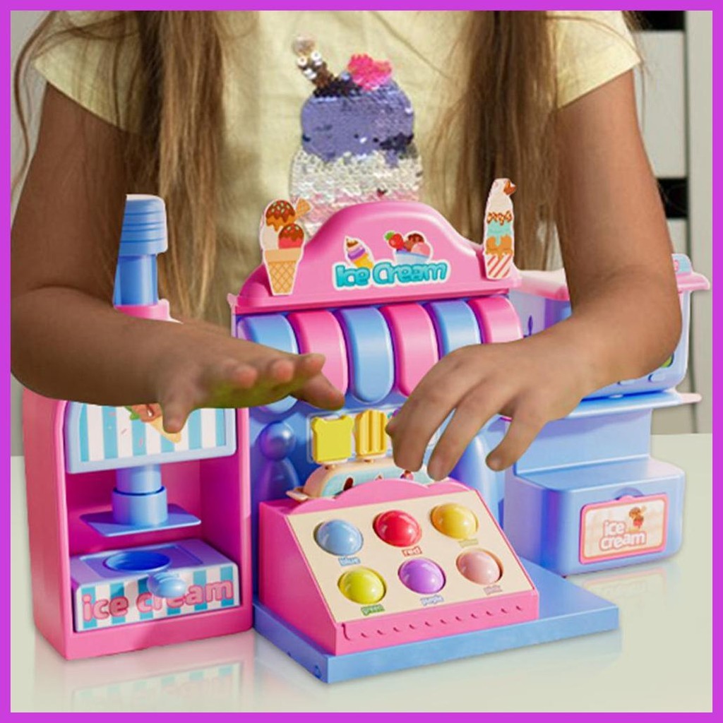 Dough Ice Cream Set Play Kitchen Ice Cream Set Creative Play Kitchen Ice Cream Set Fun Colourful Ice