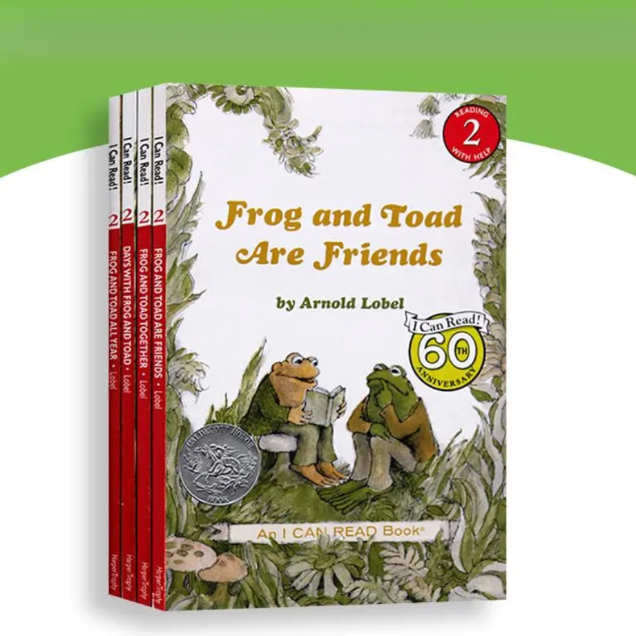 หนังสือ Frog and Toad ฉบับภาษาอังกฤษต้นฉบับ Frog and Toad Forever Friends 4 เล่ม