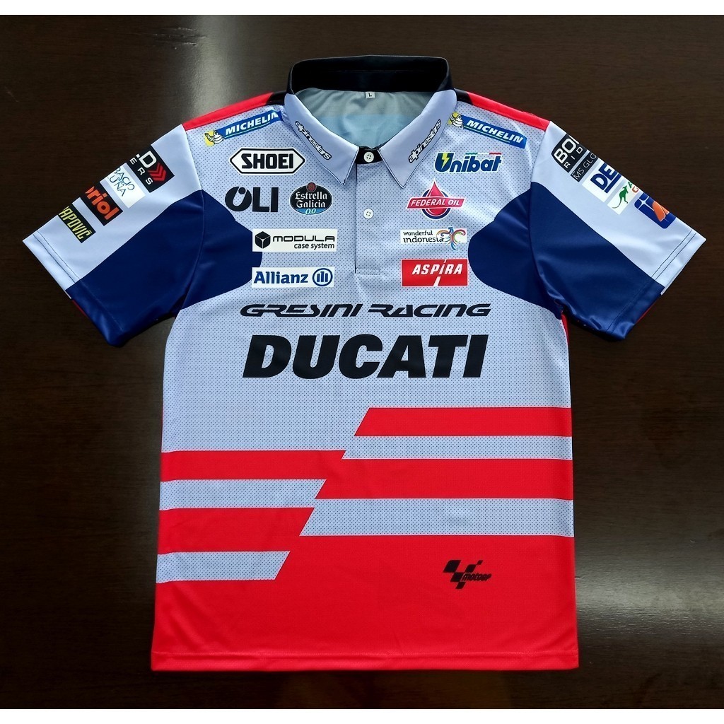 Polo 2025 Motogp Messini Racing Shirt Team Model Mark Magez 93 Size S-5xl