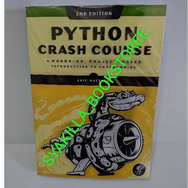 Python Crash Course 2nd Second Edition โดย ERIC MATTHES