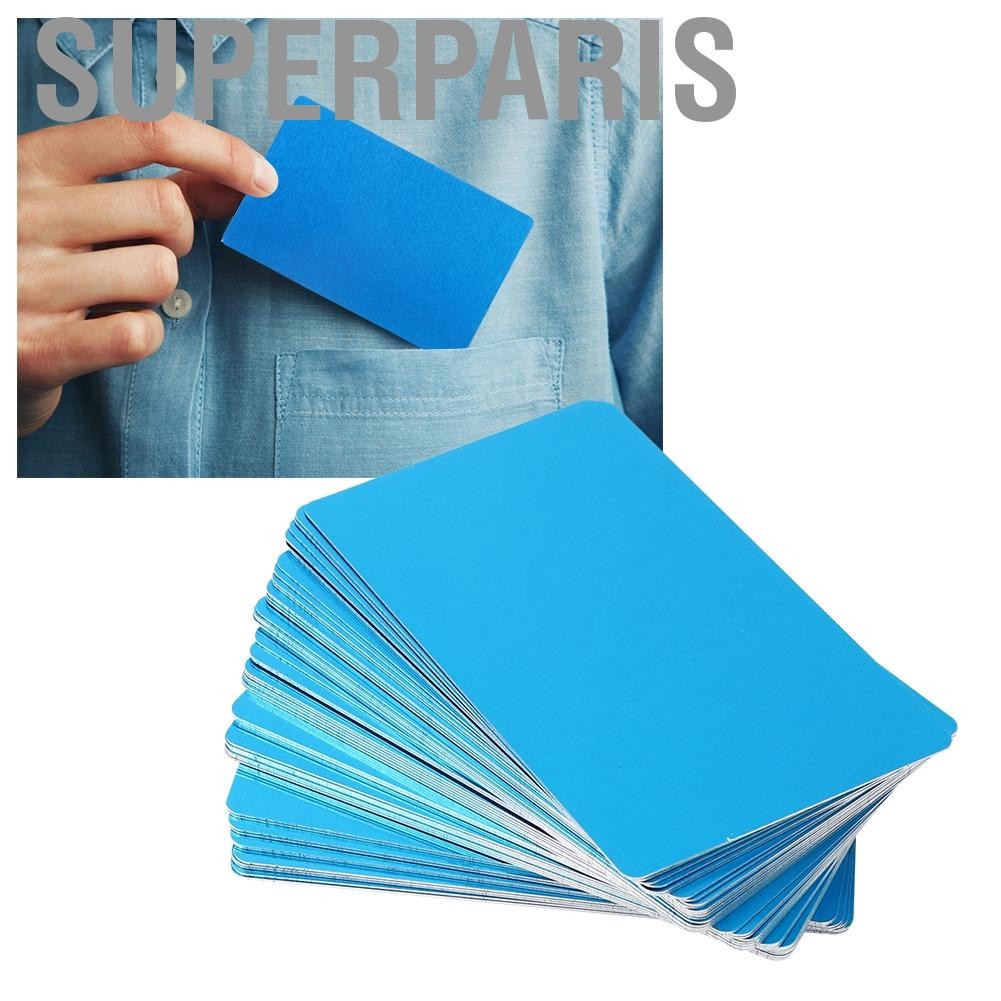 Superparis Superparis-th Metal Business Plate Aluminium Plate สำหรับ engrave หรือ sublimation พิมพ์ 