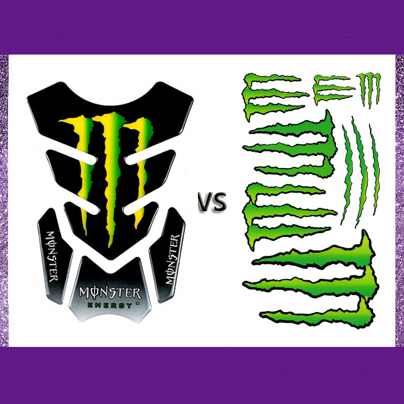 *สต๊อกแน่น* ลดสุดๆ สติ๊กเกอร์สะท้อนแสง 3m Monster