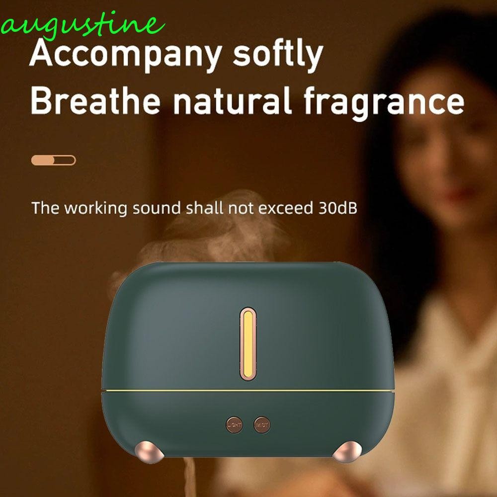 AUGUSTINE Bonfire Air Diffuser, 7 สี Ultra Quiet Flame Aromatherapy Diffuser, Aromatherapy Bonfire-s