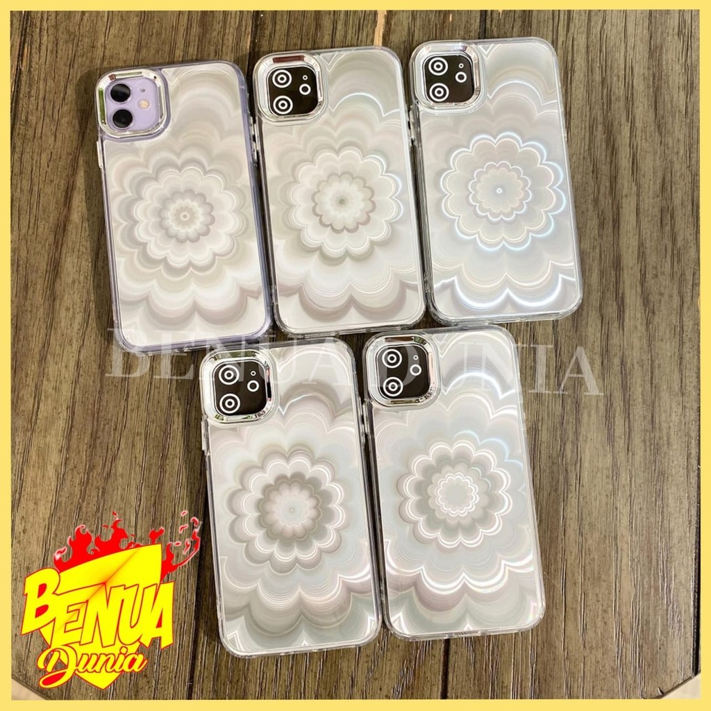 CLEAR HOLOGRAM FLOWER 3D CASE INFINIX NOTE 30 PRO 40 40 PRO 50 50 PRO 50S 50S SMART 5 7 8 PRO 9D 10 