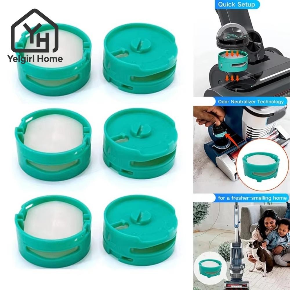 YELGIRLB เครื่องดูดฝุ่น, 5 ชิ้น/8 ชิ้นสําหรับ Shark HZ3002/IZ862H /AZ3002 กลิ่น Neutralizer ตลับหมึก