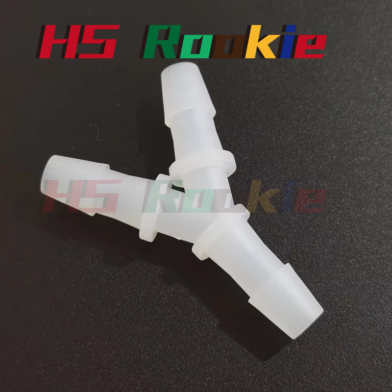 1pcs Y-Tube สําหรับท่อหมึก 4x3 มม.Y-Connector Y รูปหมึกหลอด xp600 Dx11 Dx5 Dx7