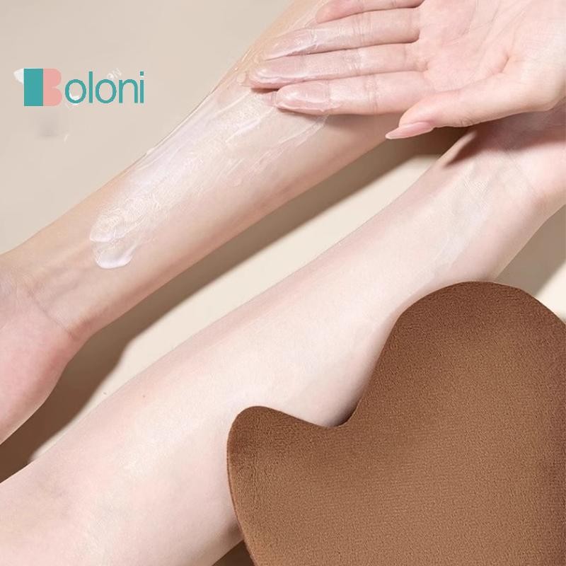 [Boloni] Body Lotion Glove Self-Tning Mitt สองด้านป้องกันมือ Applicator Quick Dry Flocking ถุงมือแต่งหน้า Applicator ใหม่ - รูปที่ 5