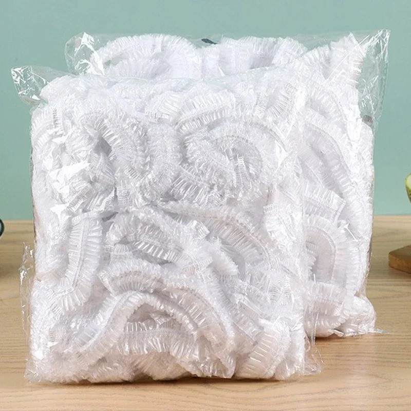 นํามาใช้ใหม่ทิ้งอาหารปกพลาสติกห่อแข็งแรงยืดหยุ่นฝาอาหารสําหรับชามแผ่นยืดหยุ่นครอบคลุมสําหรับห้องครัวอาหาร ประหยัด ถุง