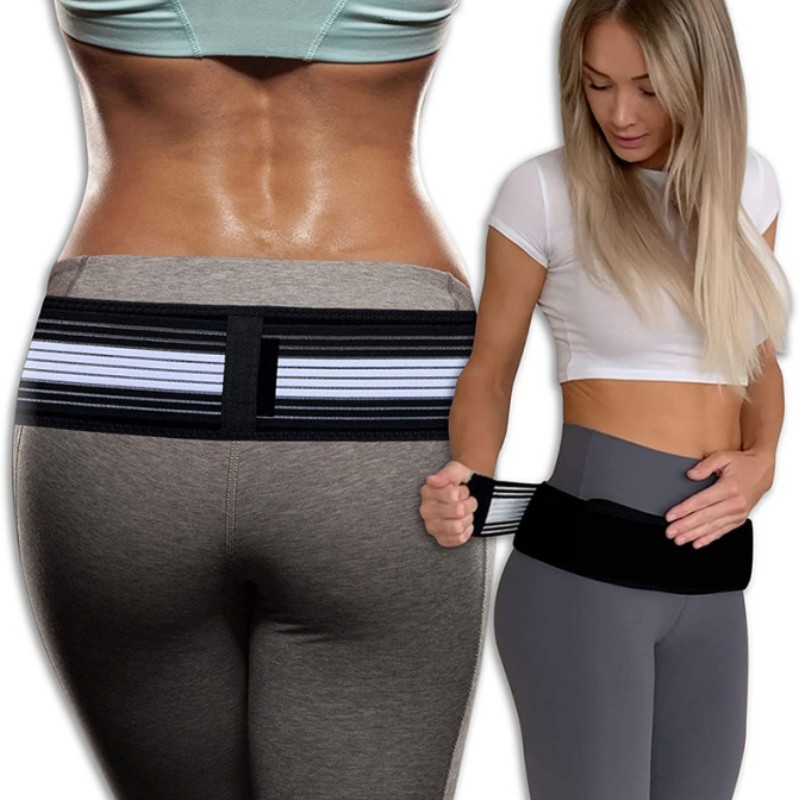 Sacroiliac SI Joint Hip Belt Lower Back Support-Hip Braces for Hip Pain Pelvic Support Belt Sciatica