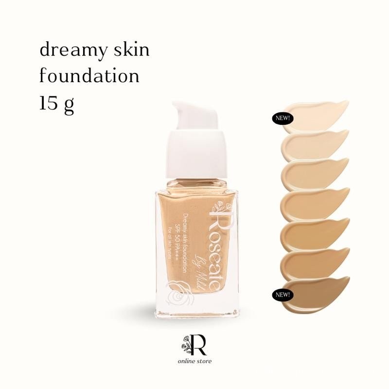 เฉดสีใหม่ รองพื้นผิวเป๊ะ Roseate Dreamy Foundation