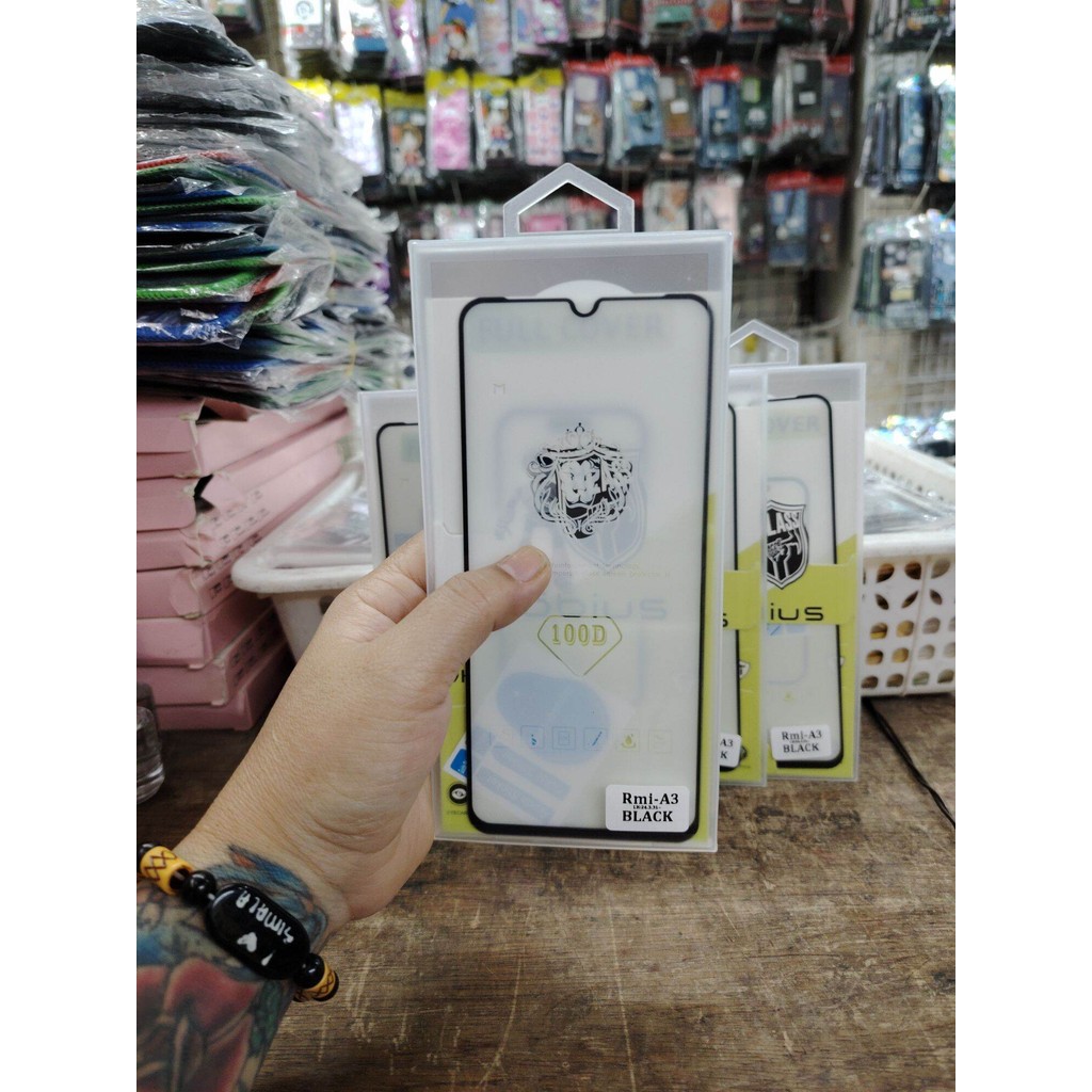 ฟิล์มกระจกนิรภัยแบบเต็มสําหรับ REDMI A3 Redmi 13C Redmi Note 13 4g TVKG