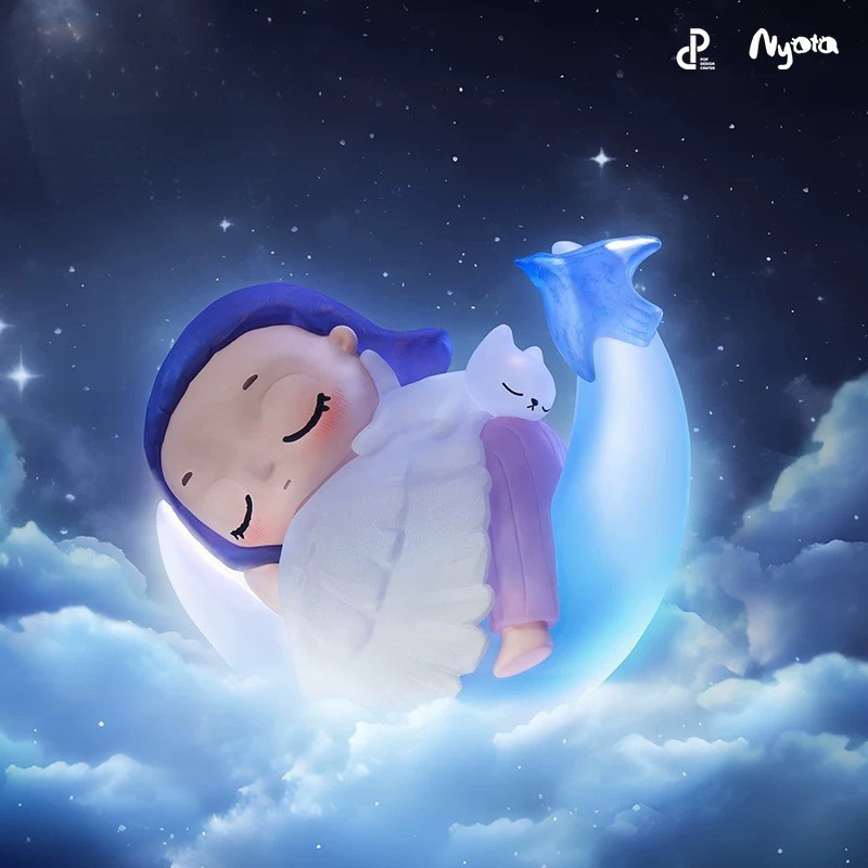 [ของเล่น PLANET] NYOTA Nyota V2 Free Growth Series รูปตุ๊กตาอินเทรนด์เล่นของขวัญวันเกิดของเล่นตกแต่ง