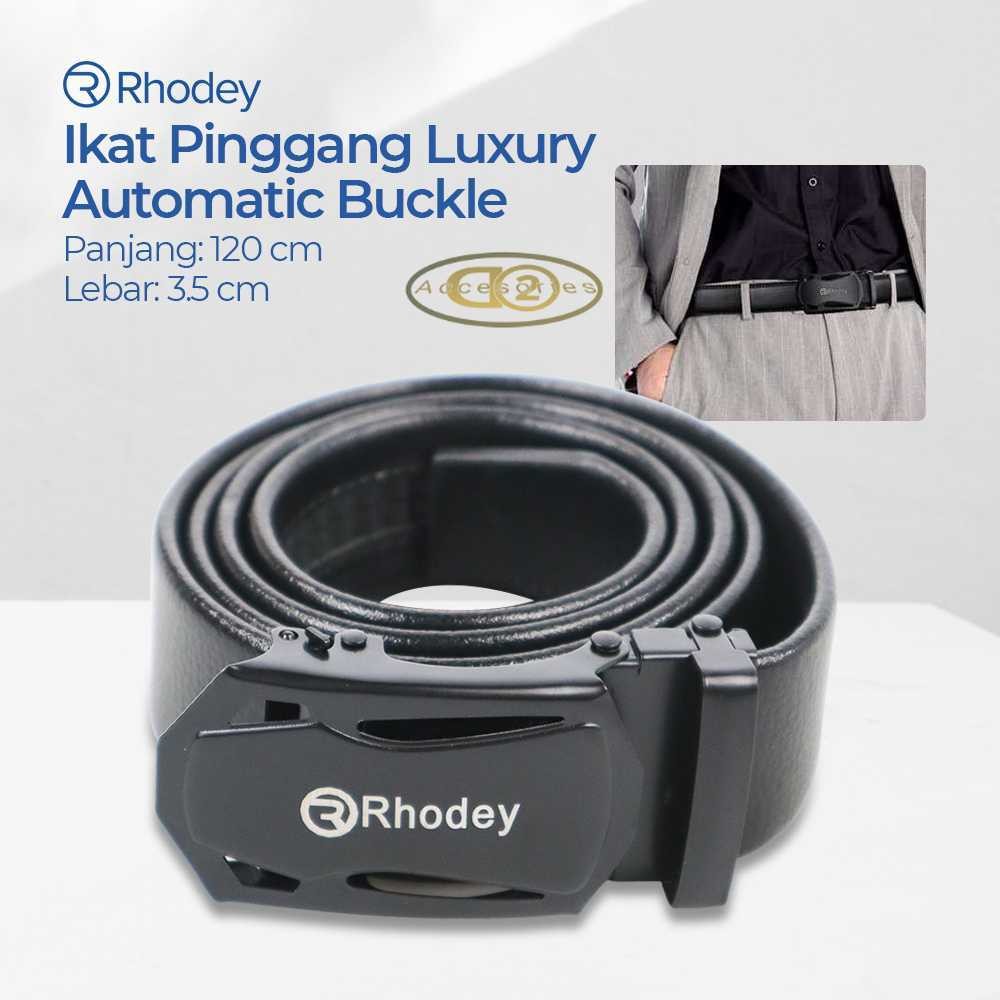 Rhodey Luxury Automatic Buckle Belt 3.5cm - WQE818