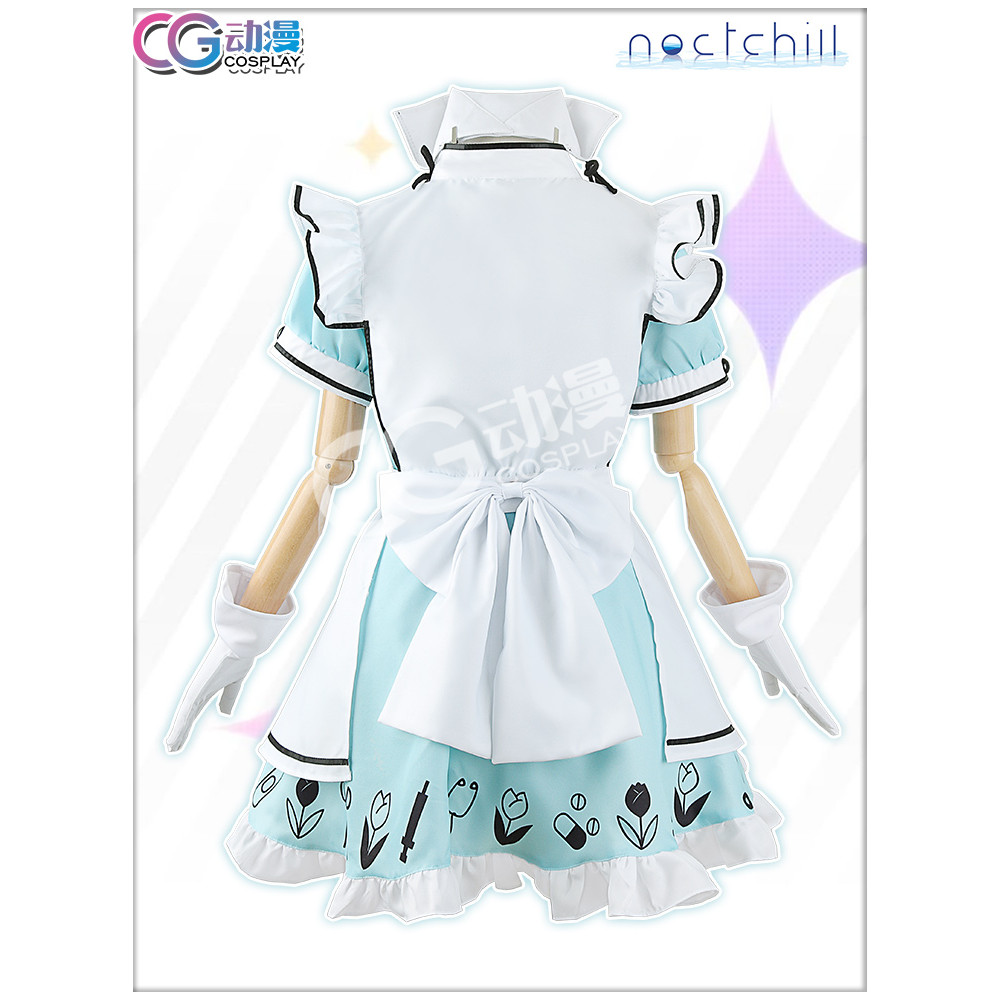 CG Anime Game Idol Master Shining Asakura Toru nochtchill Cosplay Nurse Outfit