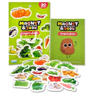 Se-ed (ซีเอ็ด) : หนังสือ Magnet & Activity Book : Vegetables
