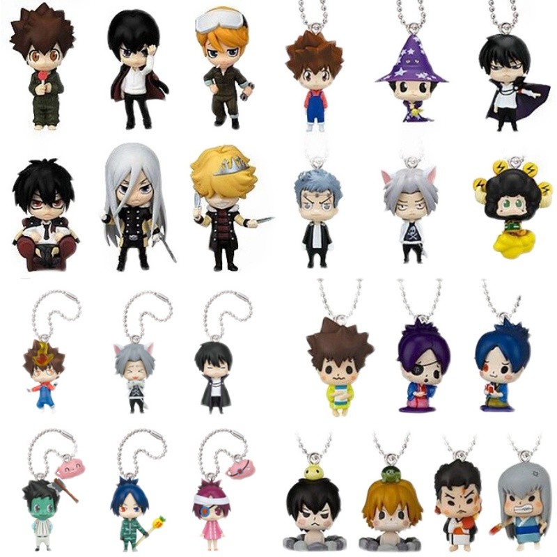 ของแท้จํานวนมาก TOMY TOMY Tutor Reborn Skylark Lanbo Xanxus แคปซูลของเล่นจี้จี้