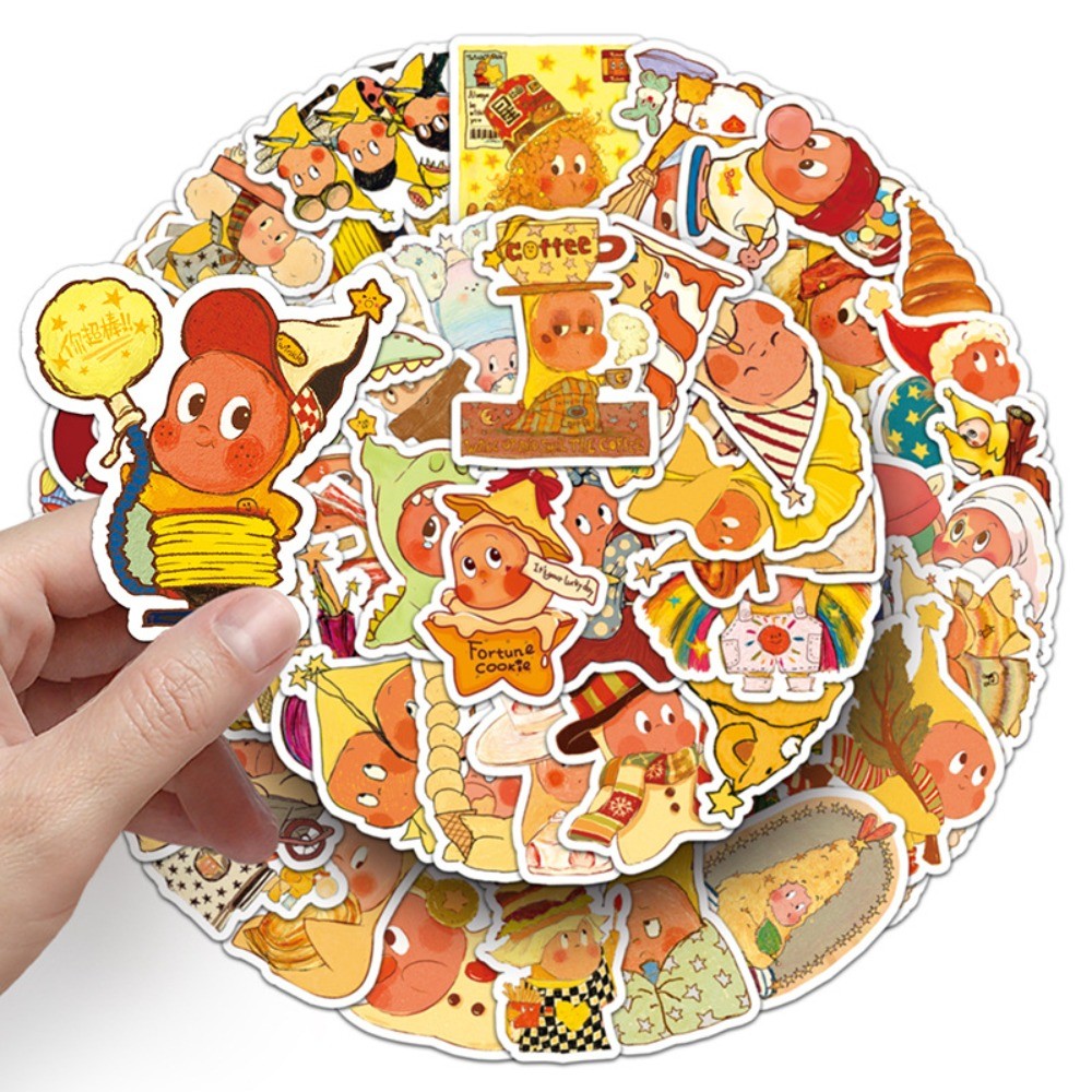 TwinkleTwinkle Star Character Stickers (50 ชิ้น) - สติ๊กเกอร์กล่องตาบอดอินเทรนด์น่ารักสําหรับคู่มือตกแต่ง & กล่องเก็บของ DIY - รูปที่ 4