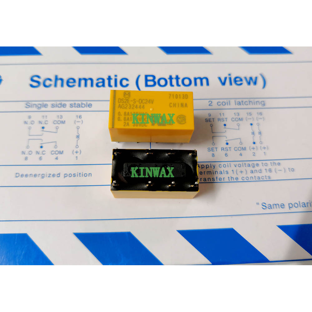 รีเลย์ Panasonic DS2E-S-DC24V DS2E-S-DC12V DC5V AG232444 ใหม่เอี่ยม8ฟุต