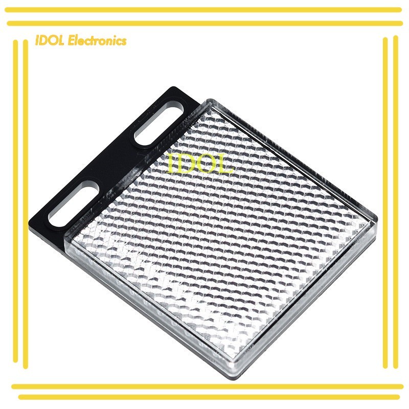 ล้างสต็อค แผ่นสะท้อน sensor ขนาด 50*50มิล ใช้  Reflectors รีเฟลกเตอร์ กับเซ็นเซอร์