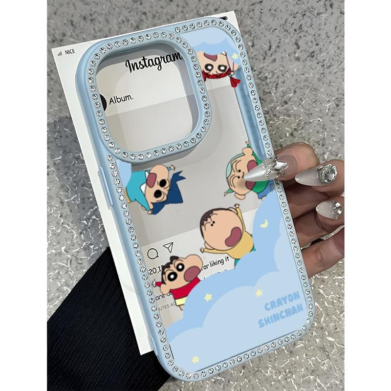 แฟลชการ์ตูน Xiaoxin Cloud สําหรับ iPhone 14 16 15 12 11 13 12PRO 16PRO 11PROMAX 13PROMAX 16PROMAX 13