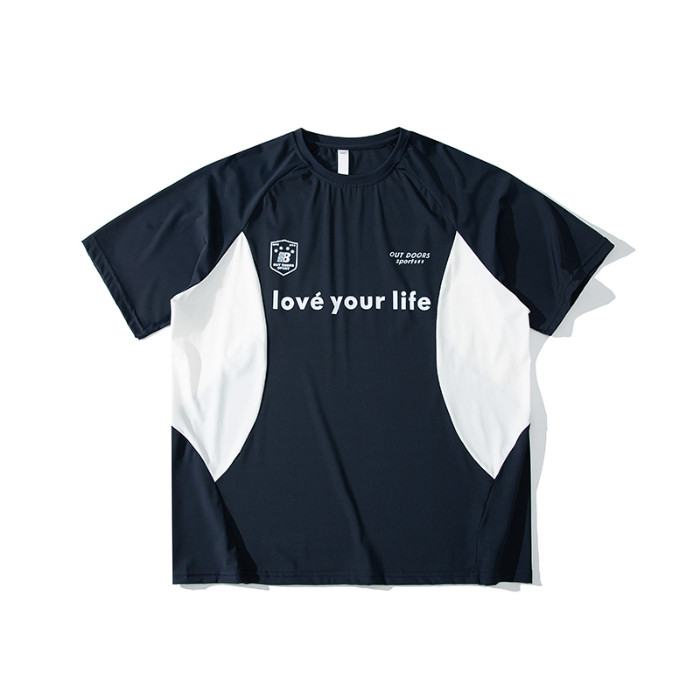 Men and Women23Breathable Couple Casual COD Summer2025T Shirt new American Style T T-shirt Short Sle