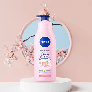 NIVEA Lotion นีเวีย โลชั่นบำรุงผิวกาย 350ml (Sakura White/Body Milk/Repair & Protect)