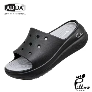 ADDA Pillow Foam **รองเท้าแตะลำลอง รุ่น 5PF08-W1 รองเท้าแบบสวม สูง 6.5 ซม. แก้ปัญหารองช้ำได้